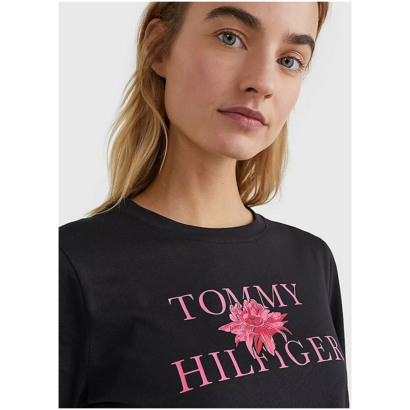 REG HILFIGER FLORAL C-NK TEE